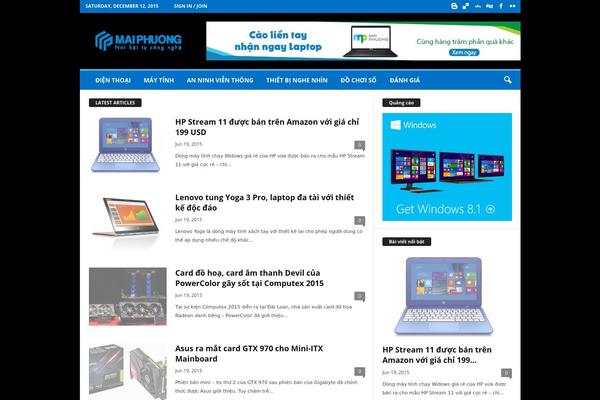 NewsMag theme site design template sample