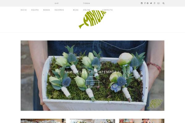 Redwood theme site design template sample