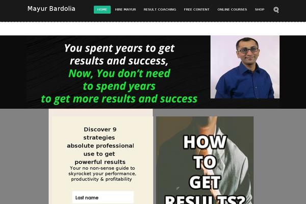 Panoramic theme site design template sample