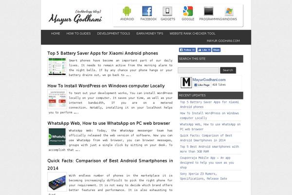 mayurgodhani.com site used Whiterule