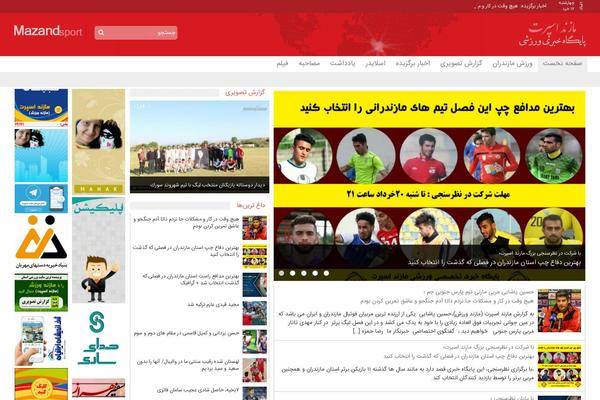 mazandsport.com site used Jam_news