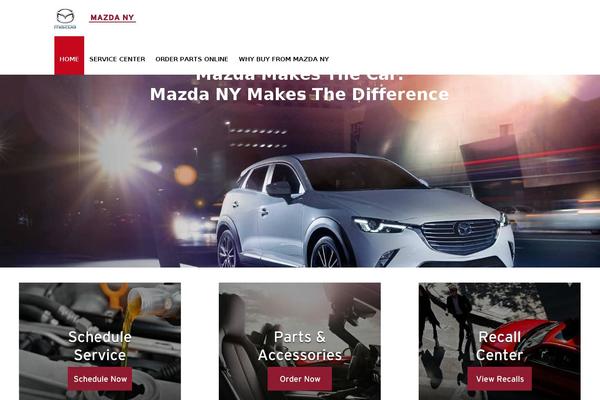 Automotive Child theme site design template sample