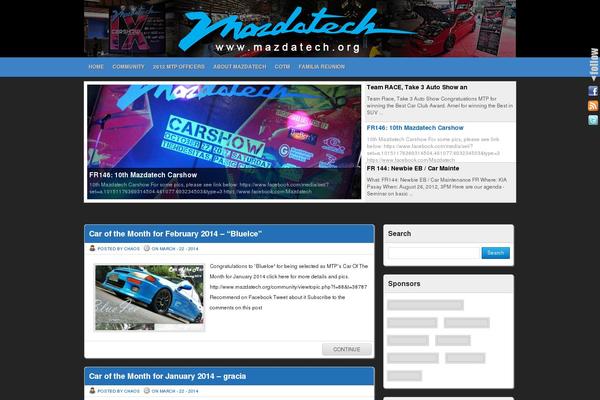 Kronos theme site design template sample