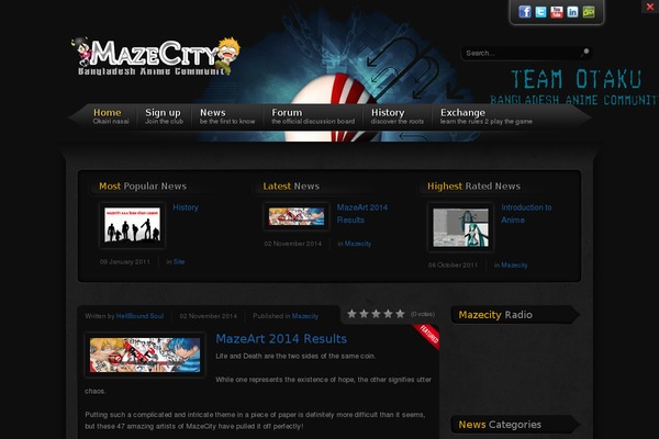 mazecity.net site used Ponsonby