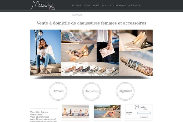 Simplify theme site design template sample