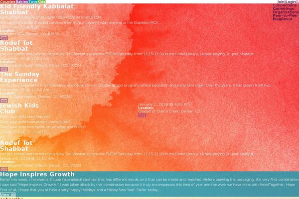 mazeltot.org site used Mazel-together-2016