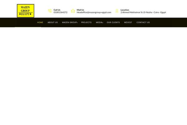Batiment theme site design template sample