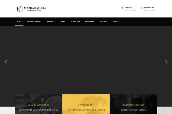 Realfactory theme site design template sample