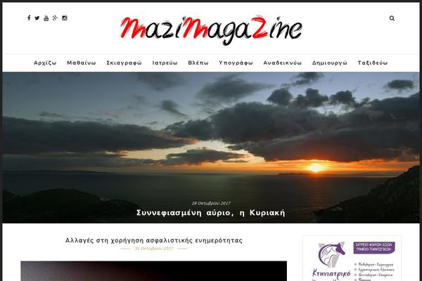 Letsblog theme site design template sample