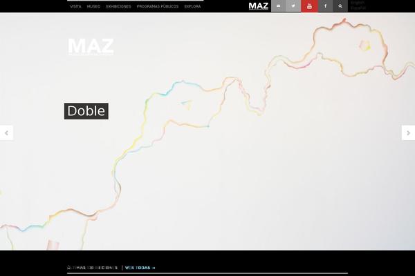 mazmuseo.com site used Maz