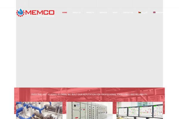 Constructo theme site design template sample