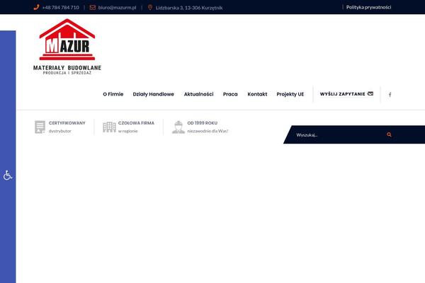 Metron theme site design template sample