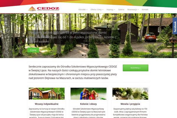 Minamaze theme site design template sample