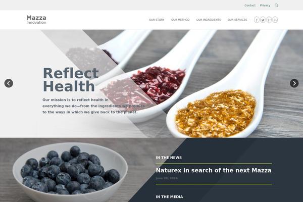 The7 theme site design template sample