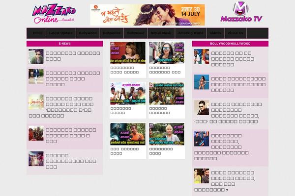 mazzakoonline.com site used Mtv