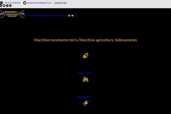 Total theme site design template sample