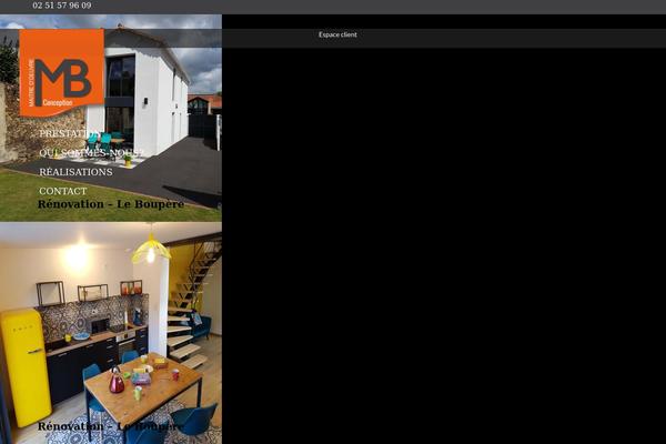 Impreza Child theme site design template sample