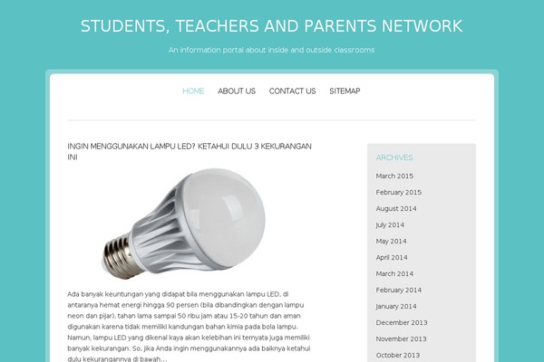 University theme site design template sample