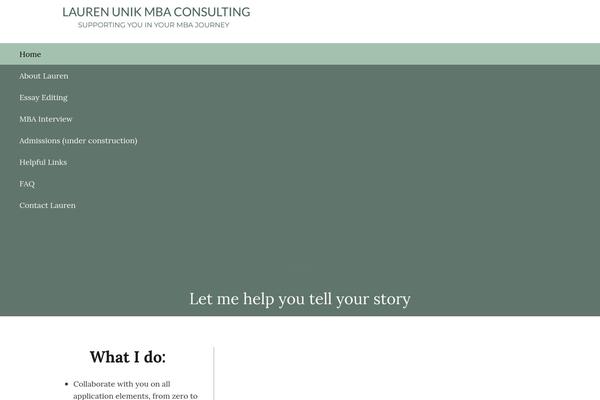 Impreza theme site design template sample