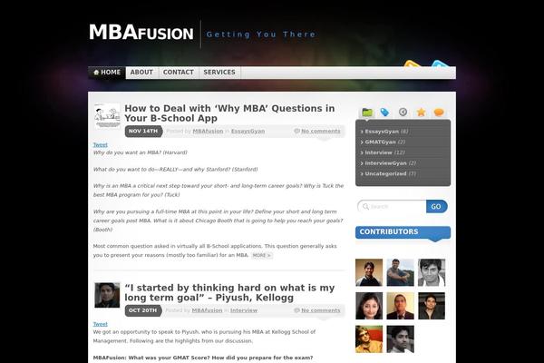 Site using Awesome-authors plugin