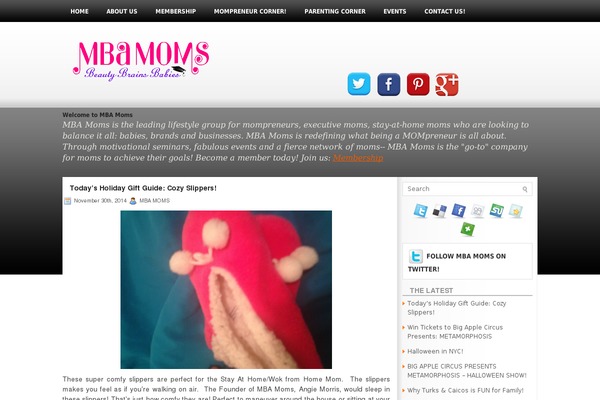 mbamomsonline.com site used Businesslux