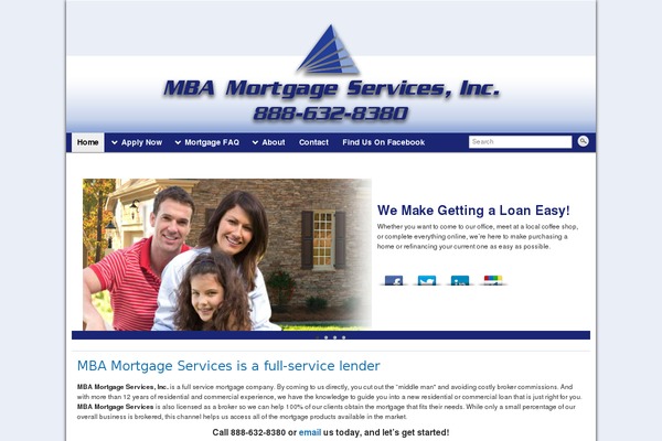 Site using Advanced Real Estate Mortgage Calculator plugin