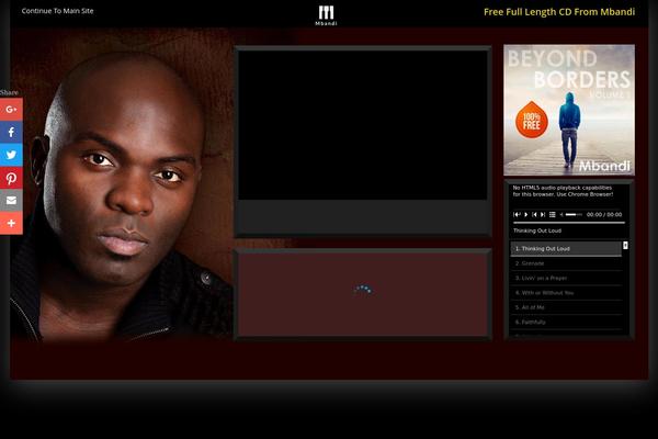 Music Club 1.4 theme site design template sample