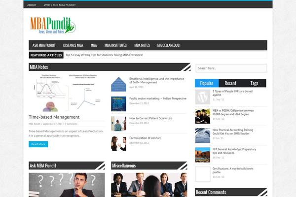 BresponZive Pro theme site design template sample