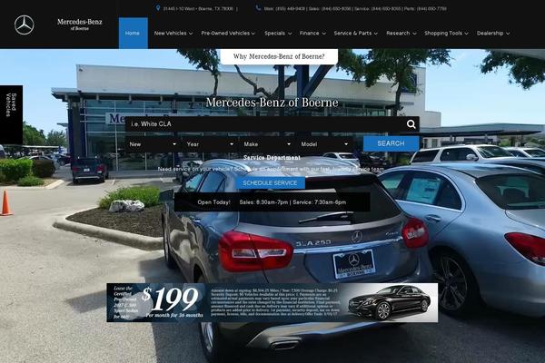 Dealer Inspire theme site design template sample