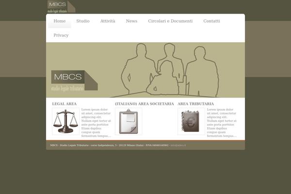 Interphase theme site design template sample