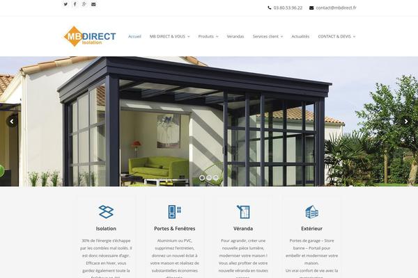 Astra Child theme site design template sample