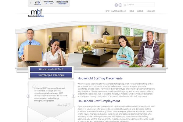 mbfhouseholdstaffing.com site used Mbf
