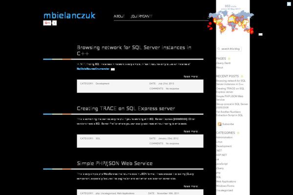 The-words theme site design template sample