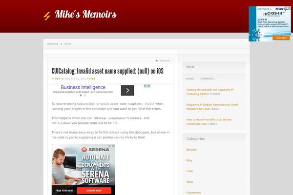 mbignell.com site used News