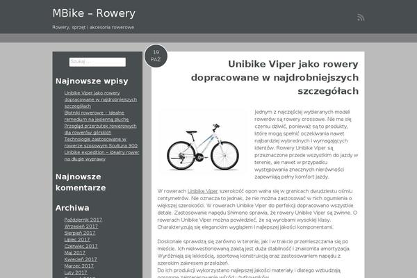 Lonely Road theme site design template sample