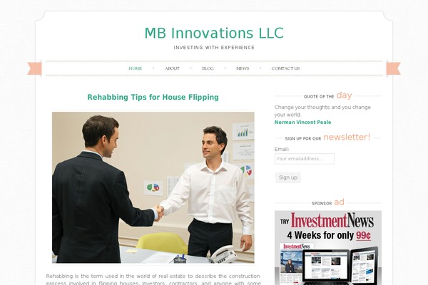 mbinnovationsllc.com site used Sugar and Spice