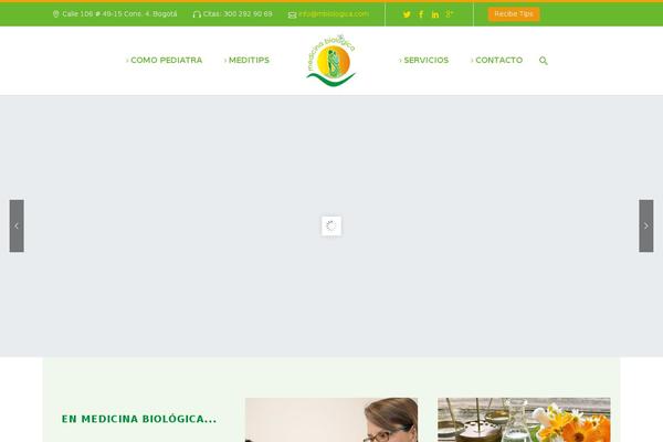 Thegem-child theme site design template sample