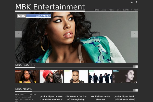 Albedo theme site design template sample