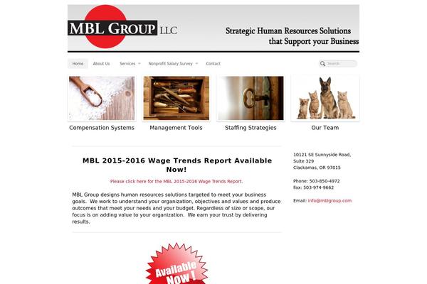 PageLines theme site design template sample
