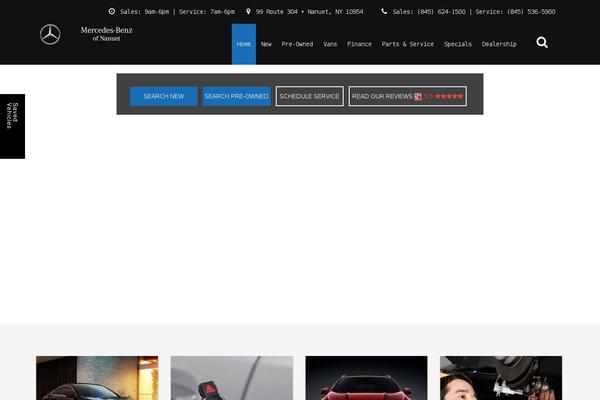 Dealer Inspire theme site design template sample