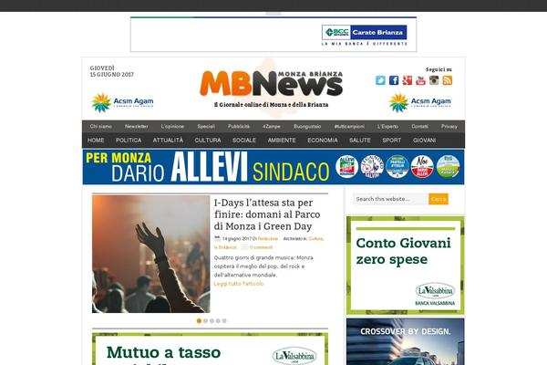 mbnews.it site used Edinews-child