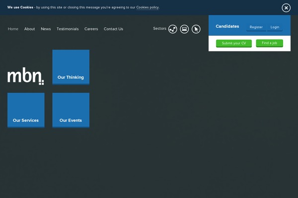 Jobify theme site design template sample