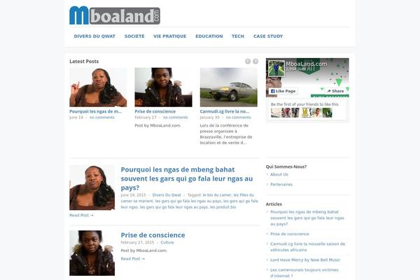 Max Magazine theme site design template sample