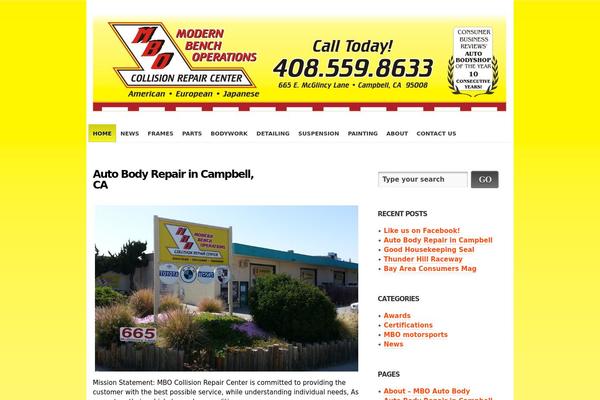 mboautobody.com site used Evolveadvance
