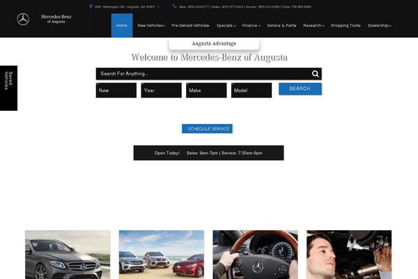 Dealer Inspire common theme site design template sample