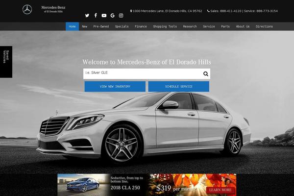 Dealer Inspire theme site design template sample