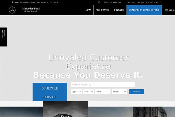 Dealer Inspire theme site design template sample