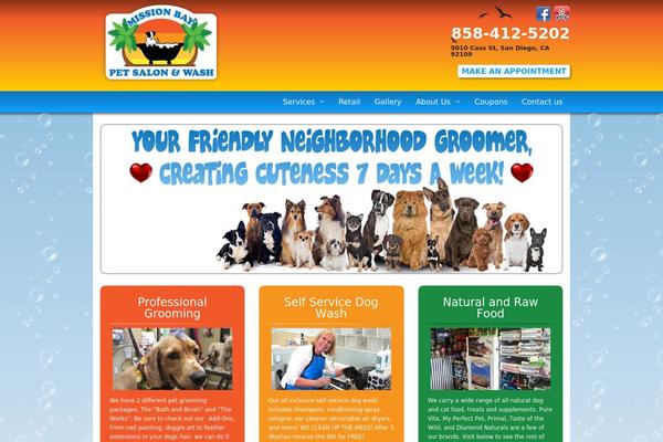 Site using Featured Page Widget plugin