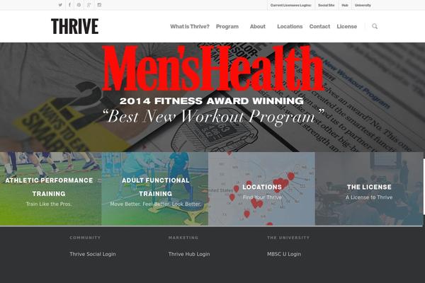 Salient theme site design template sample
