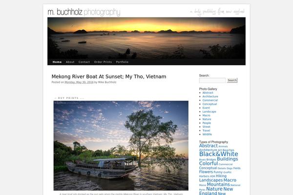 Twentyten-child theme site design template sample